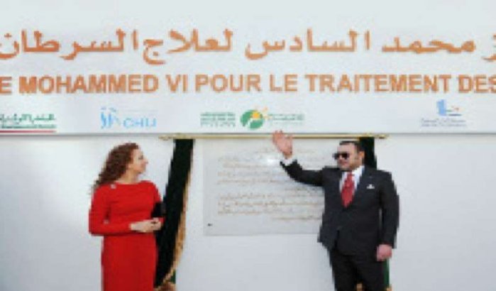 Mohammed VI en Lalla Salma inaugureren kankercentrum