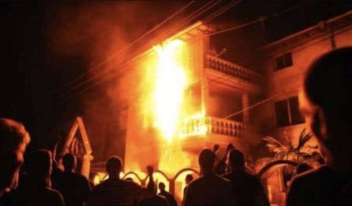 Baby en peuter komen om bij brand in Tanger (video)