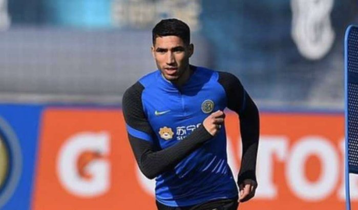 Achraf Hakimi is boos en laat het weten