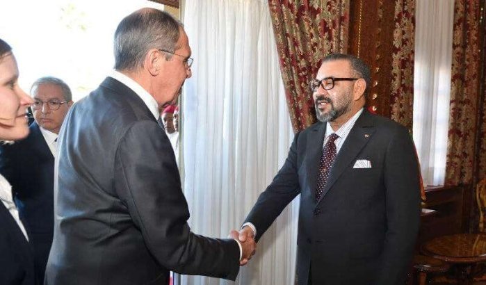 Koning Mohammed VI ontvangt Sergueï Lavrov en nodigt Poetin uit in Marokko (video)