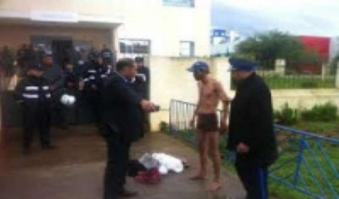 Femen, ook mannen gaan uit de kleren in Marokko