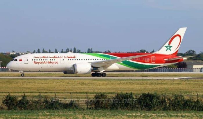 Noodlanding toestel Royal Air Maroc