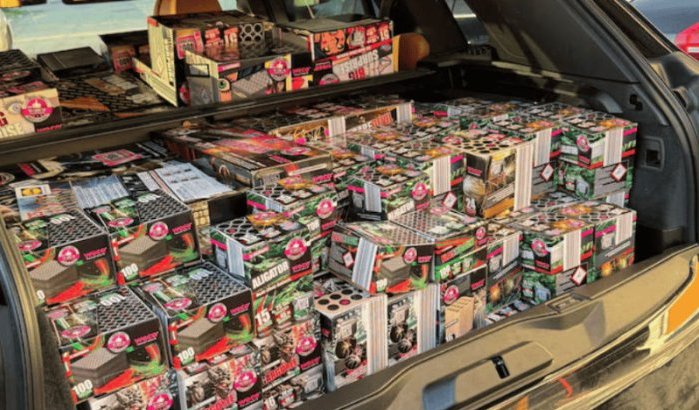 Europese Marokkaan met tonnen vuurwerk betrapt in Tanger