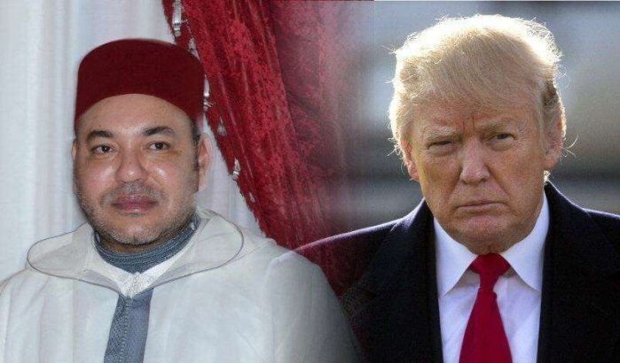 Koning Mohammed VI schrijft naar Donald Trump