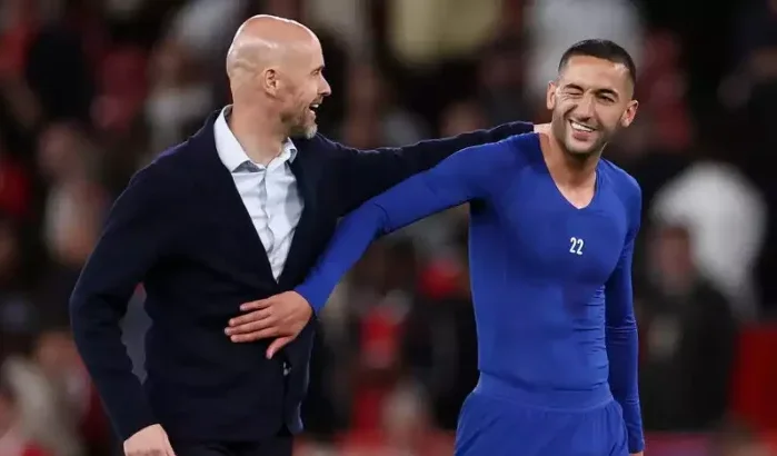 Erik ten Hag geheimzinnig over gesprek met Ziyech