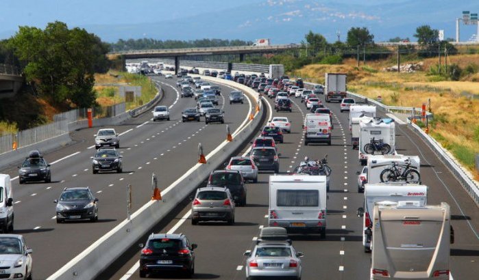 Marokkanen in Europa gedwongen met de auto naar Marokko