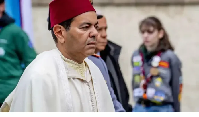 Beelden Moulay Rachid op begrafenis Koningin Elizabeth II (video)