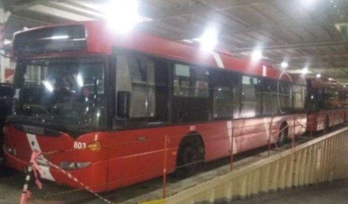 Israëlische tweedehands bussen voor Casablanca
