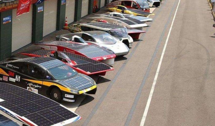 Marokkaanse studenten ontwikkelen zonneauto 