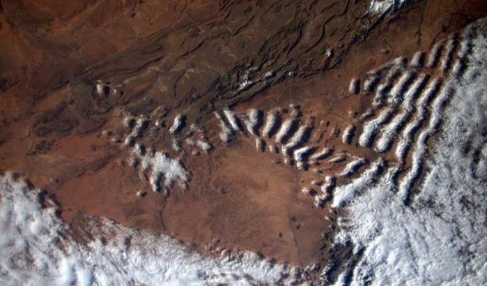 Astronaut maakt uitzonderlijke foto van Marokko vanuit de ruimte