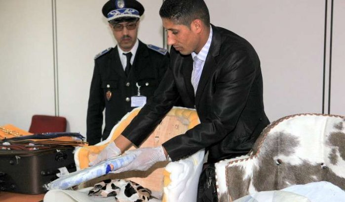 Recordjaar voor cocaïnevangst op luchthaven Casablanca
