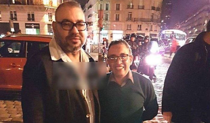 Koning Mohammed VI opnieuw in regio Parijs gefotografeerd