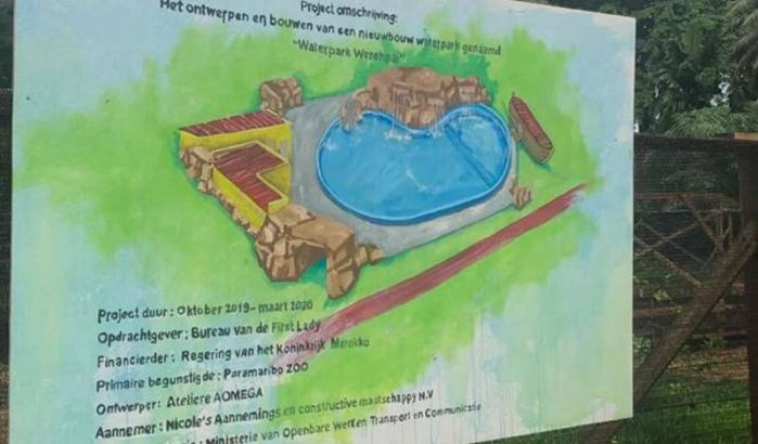 Marokko financiert waterpark in Suriname (video)