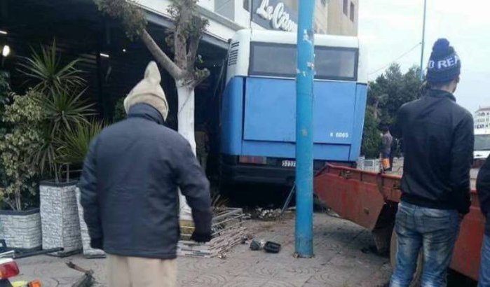 Indrukwekkende busongeluk in Casablanca (foto')
