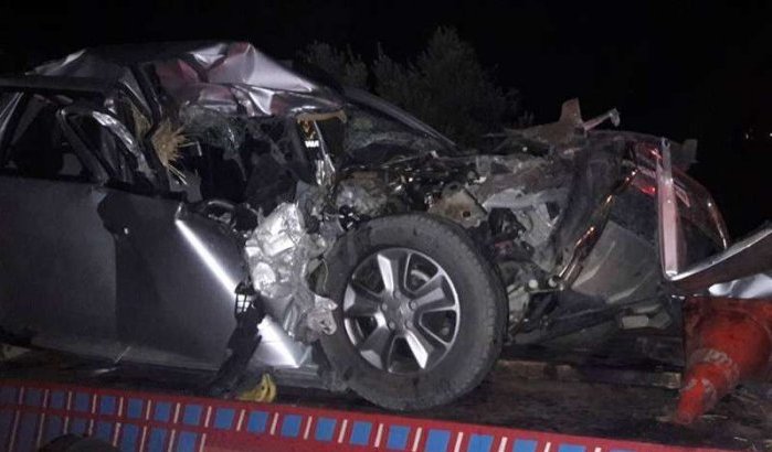 Kamerlid PJD slachtoffer zwaar verkeersongeval (foto's)