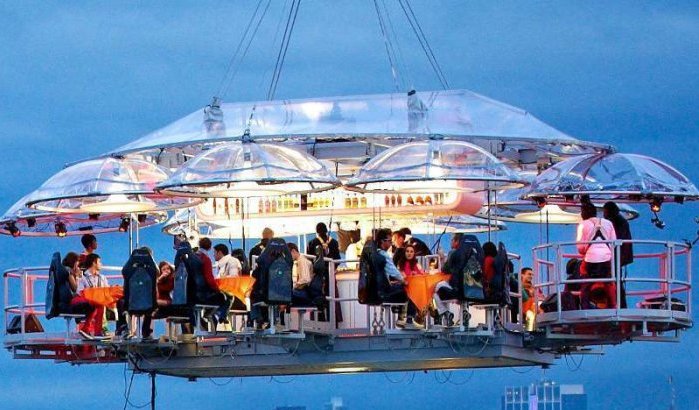 Dinner in the sky binnenkort in Rabat
