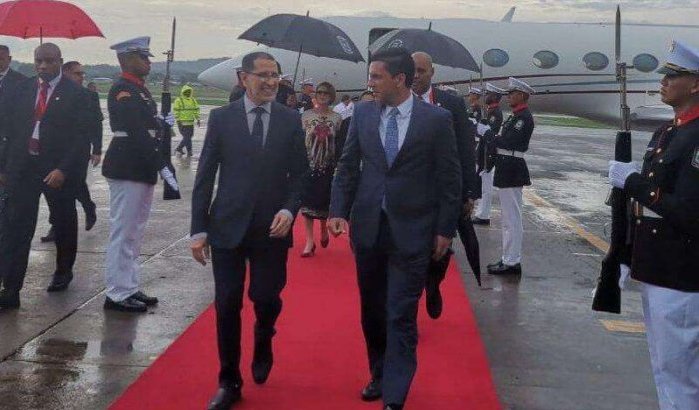 Premier naar Panama op bevel van Koning Mohammed VI