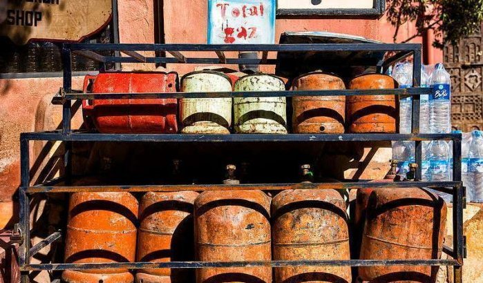 Kleine gasflessen verdwijnen in Marokko