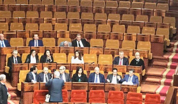 Marokko: parlement blijft leeg (foto)
