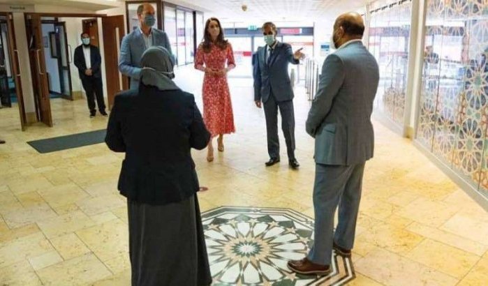 Prins William en Kate Middelton bedanken moslimgemeenschap