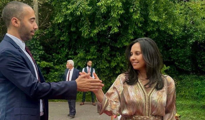 Sammy Mahdi en Nawal Farih getrouwd (foto's)