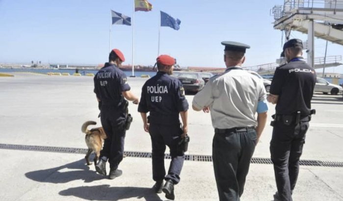 Marhaba 2022: agenten van Frontex zorgen voor veiligheid in Sebta