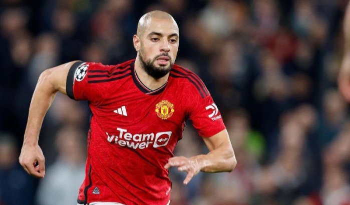 Manchester United's nieuwkomer Sofyan Amrabat onder vuur