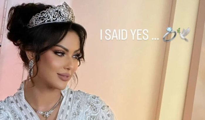 Ibtissam Tiskat verrast fans met huwelijk (foto)