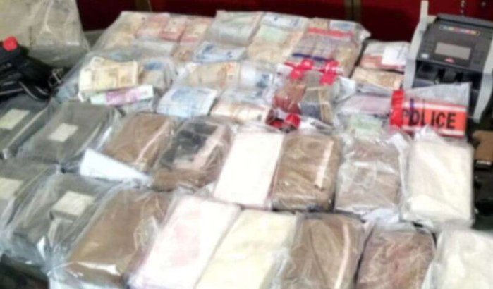 Marokko: cocaïne en grote som geld in beslag genomen in Tanger