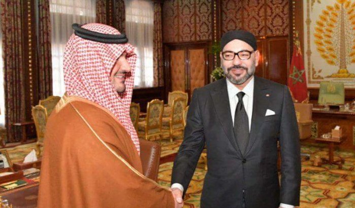 Koning Mohammed VI ontvangt Saoedische minister van Binnenlandse zaken