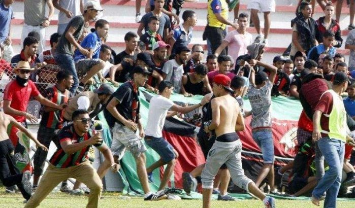 Marokkaanse politie treedt op tegen hooligans, 19 arrestaties