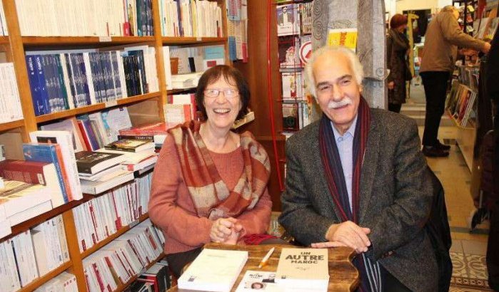 Marokkaanse schrijver Abdellatif Laabi en vrouw slachtoffer barbaarse agressie