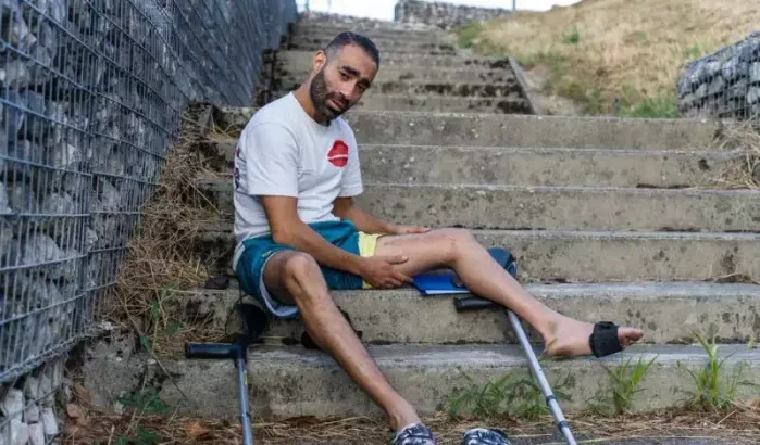 Toufik verliest gebruik rechtervoet door politiegeweld
