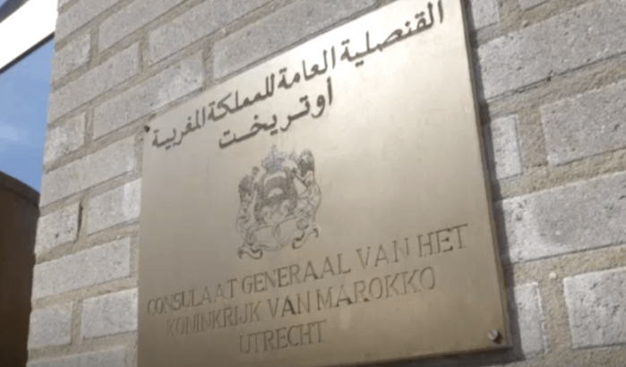 Chaos bij Marokkaans consulaat in Utrecht door pro-Zefzafi demonstranten 