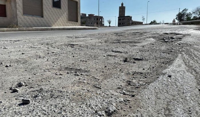 Belangrijke verbindingsweg in Nador is "een schande"