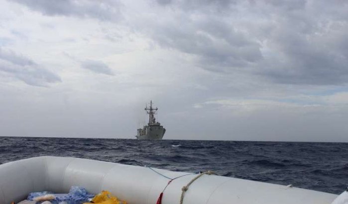 Spaans oorlogsschip redt Marokkaanse migranten op zee