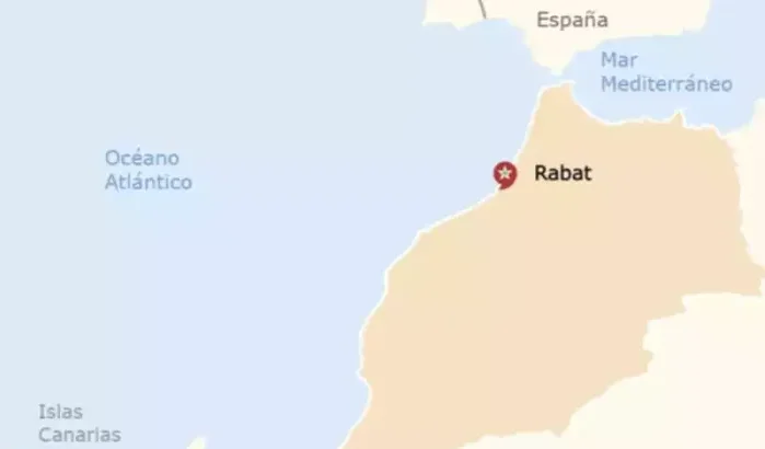 Kaart Marokko met Ceuta en Melilla zorgt voor onvrede in Spanje