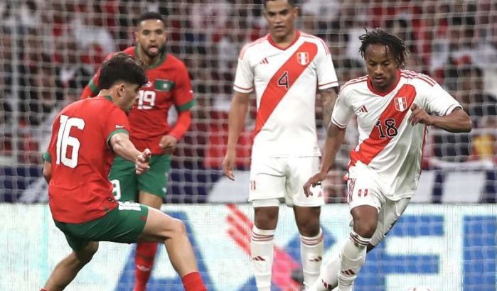 Wedstrijd Marokko-Peru gezien door Peruaanse pers