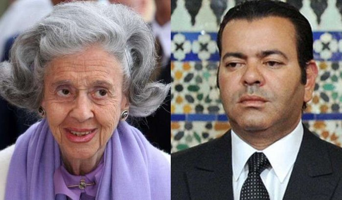 Moulay Rachid op begrafenis Koningin Fabiola