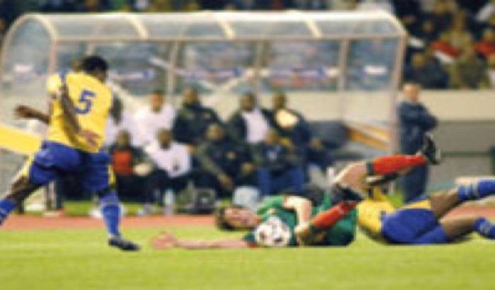 Wedstrijd Marokko - Gabon van 28 maart 2009 