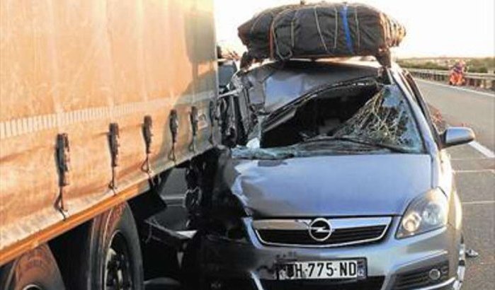 Marokkaanse komt om bij verkeersongeval in Spanje