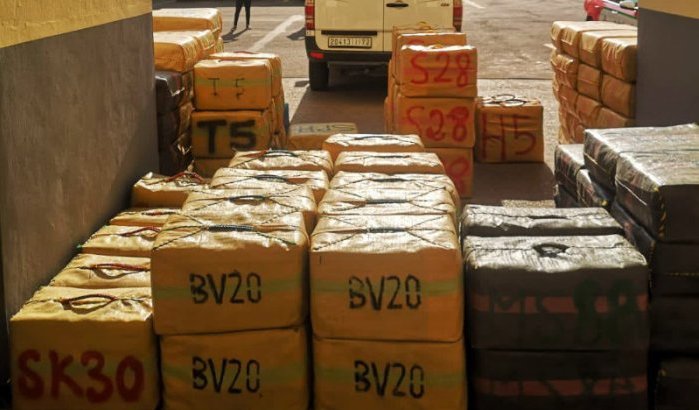 Succesvolle antidrugsoperatie in Casablanca (foto)