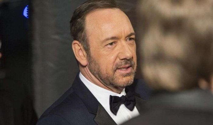 Kevin Spacey op vakantie in Marrakech