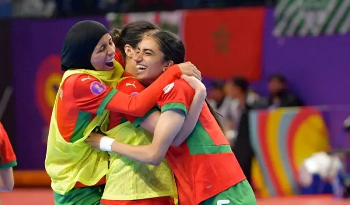 Koning Mohammed VI viert "welverdiend triomf" futsalteam