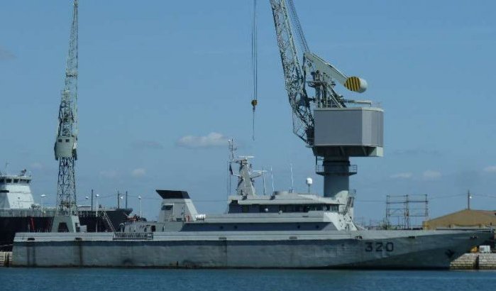 Marokkaanse patrouilleboot « Rais Charkaoui » in Portugal opgeknapt (foto's)