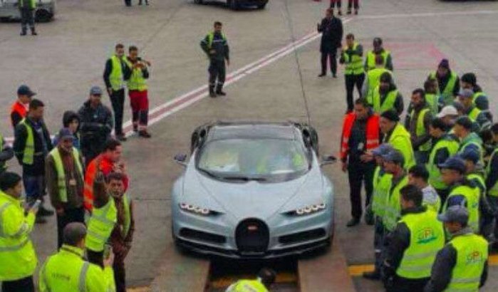 Bugatti Chiron van 2,8 miljoen euro in Casablanca geleverd (foto's en video)