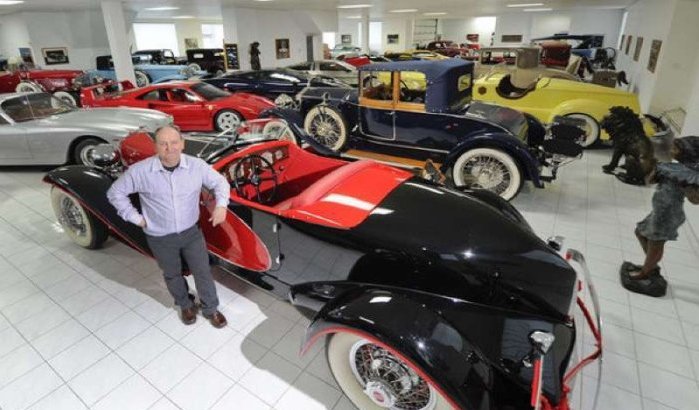 Koning Mohammed VI is grote fan van luxe auto's 