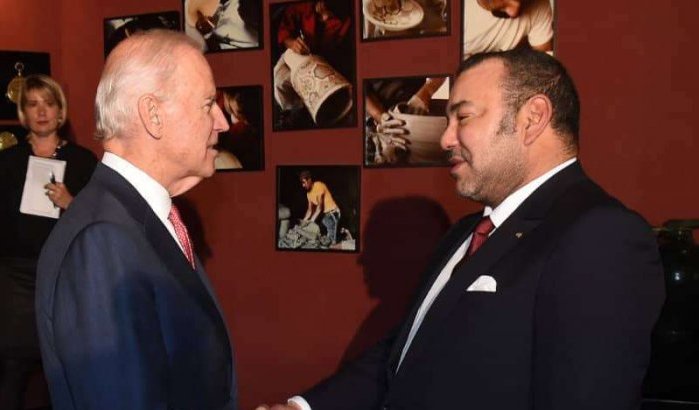 Koning Mohammed VI stuurt bericht naar Joe Biden 