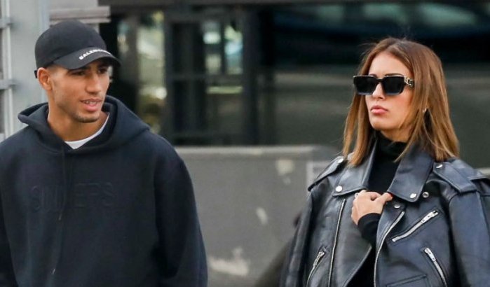 Storm aan beledigingen na scheiding Achraf Hakimi en Hiba Abouk