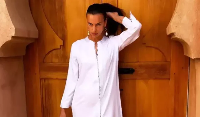 Intieme vakantiefoto's van Irina Shayk in Marokko